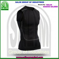 Men Compression Vest Black