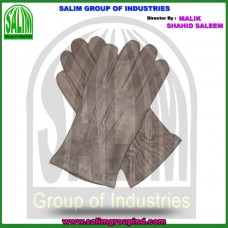 Leather Dress Gloves Nubok Finish