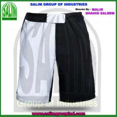 MMA Shorts (white & Black)