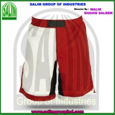 MMA Shorts (Red & White)