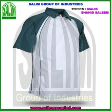 Polo Shirt (contrast) Half Sleeve 2044